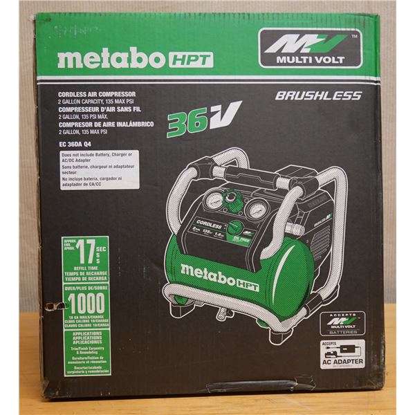 Metabo HPT EC36DA Q4 Cordless Air Compressor New in Box (Tool Only)