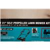 Image 6 : Makita XML11CT1 LXT 21" Self-Propelled Lawn Mower Kit w/ 4 Batteries & Charger New in Box