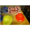 Image 2 : Qty Approx. 14 Blue, Yellow & Red Construction Hard Hats New