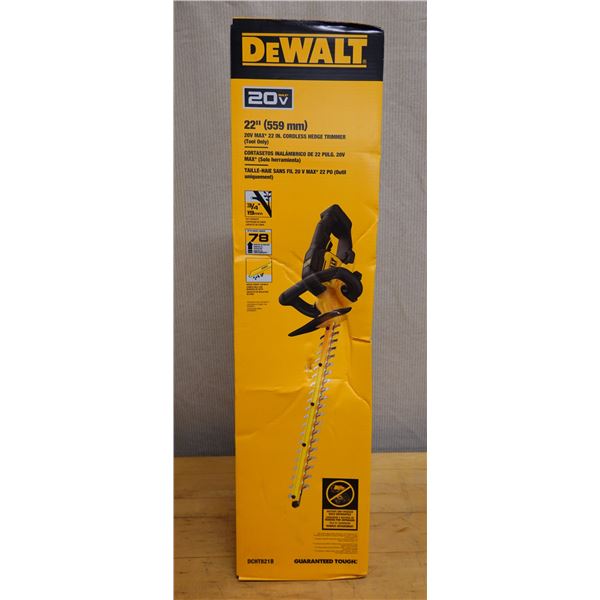 DeWalt DCHT821B Hedge Trimmer New in Box (Tool Only)