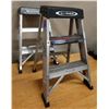 Image 1 : Qty 2 Werner 150B 2-Step Ladders