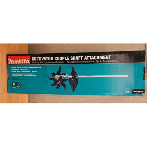 Makita KR401MP Cultivator Couple Shaft Attachment New in Box (Tool Only)