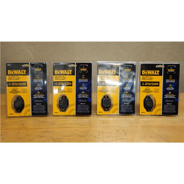 Qty 4 DeWalt DCE041 Bluetooth Tool Connect Tags New in Package