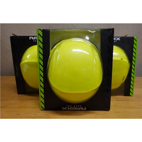 Qty 3 Radix Lift ANSI Type 1 & 2 Hard Hats New in Box