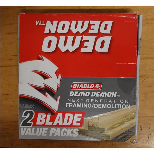 Box of 10 Diablo Demo Demon D0724DVPX Circular Saw Blades Value Pack New in Box