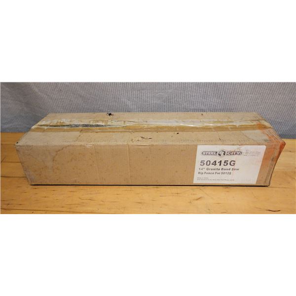 Steel City 50415G 14" Granite Band Saw Rip Fence for 50125 New in Box