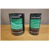 Image 2 : Qty 2 Stretch Air Professional Expandable Air Hoses 100ft/50ft New in Packages