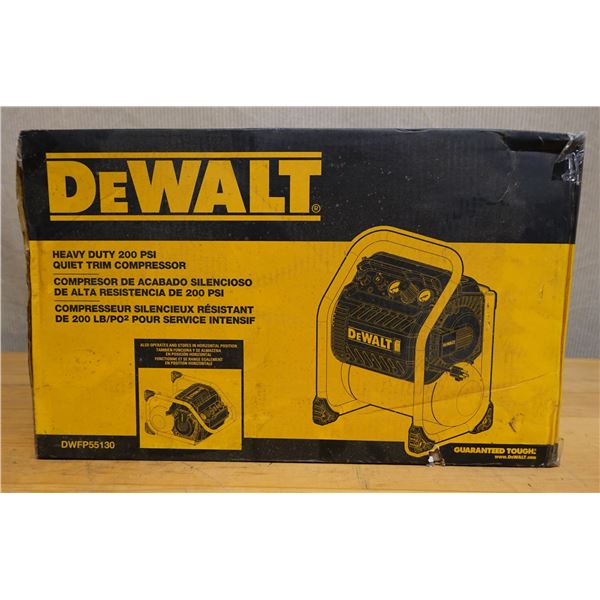 DeWalt DWFP55130 Quiet Trim Compressor New in Box