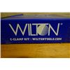 Image 7 : Qty 2 Wilton 11117 C-Clamp Kit 10 pc New in Box