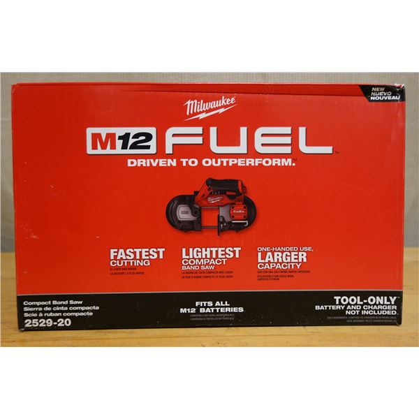 Milwaukee 2529-20 Compact Band Saw New in Box (Tool Only)
