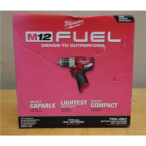 Milwaukee 2503-20 Drill Driver New in Box (Tool Only)