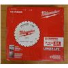 Image 1 : Milwaukee 48-41-0720 Framing Wood Blade 10-Pack New in Box