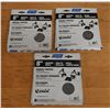 Image 1 : Qty 3 Norton 88286 General Purpose 8" Grinding Wheels New in Box