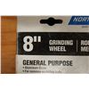 Image 3 : Qty 3 Norton 88286 General Purpose 8" Grinding Wheels New in Box