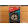 Image 2 : Qty 4 Makita A-98516 Stringer Bead Twist Wire Wheels New in Package