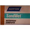 Image 3 : Qty 6 Norton SandWet Job Pack 25 Sheets New in Box