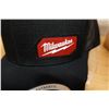 Image 3 : Qty 10 Milwaukee 505B Black SnapBack Ball Caps New