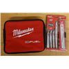 Image 1 : Milwaukee 49-22-1129 Sawzall Demolition 12-pc Blade Set & Zipper Carry Bag New