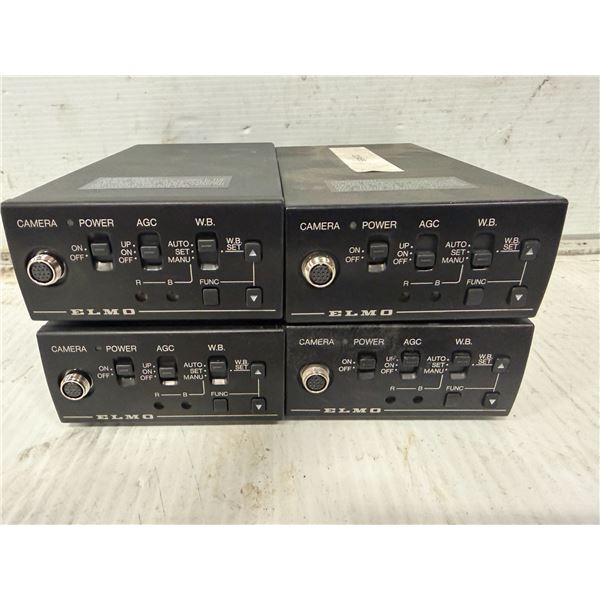 (4) Elmo #CC431E Camera Control Units
