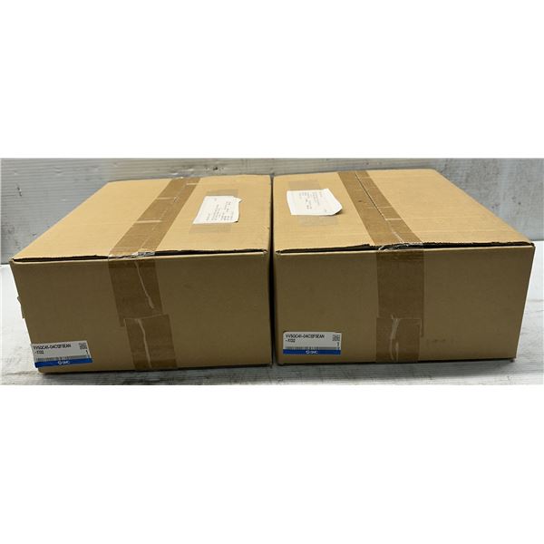 (2) SMC #VV5QC41-04C12FSEAN-X132 Manifolds