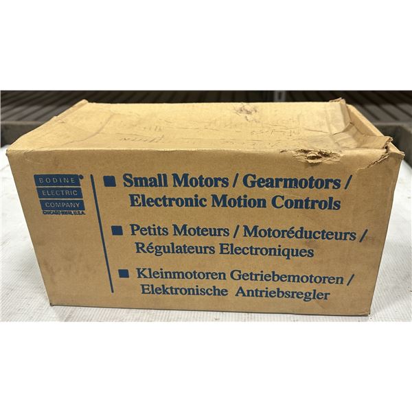 1/8 HP Bodine #33A5BEPM-5F Gear Motor