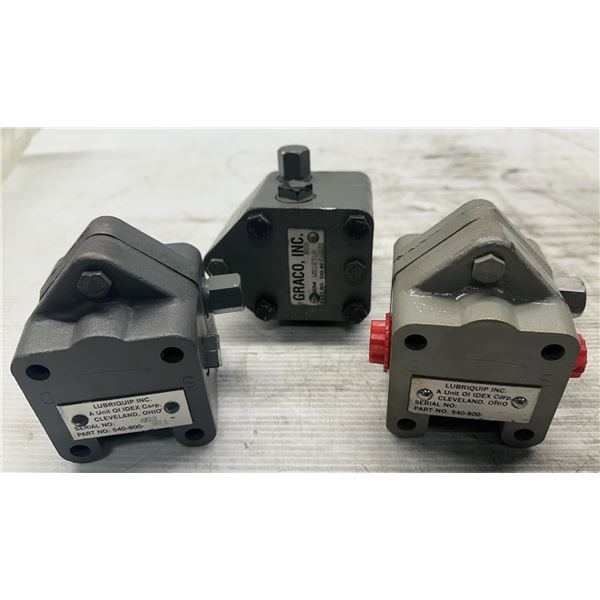 Lot of (3)  Lubriquip #540-800-011 Lubricator