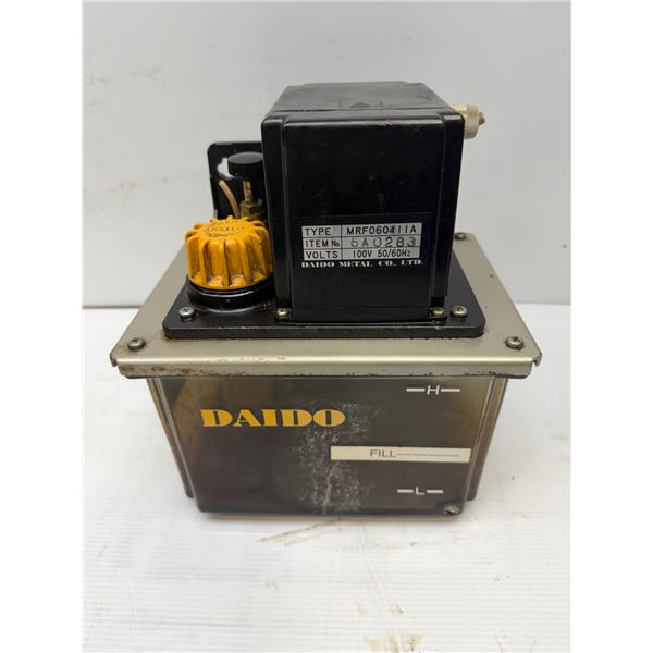 Daido #MRF060411A Lube Unit