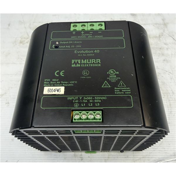 Murr Elektronik #Evolution 40 / Art # 85004