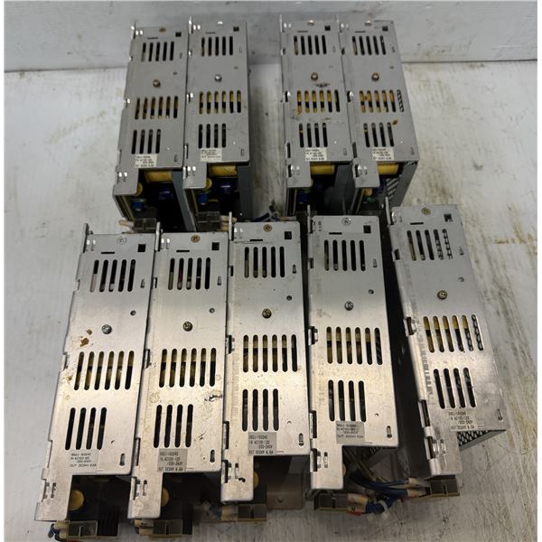 Lot of (9) Omron #S82J-150240D Power Supplies