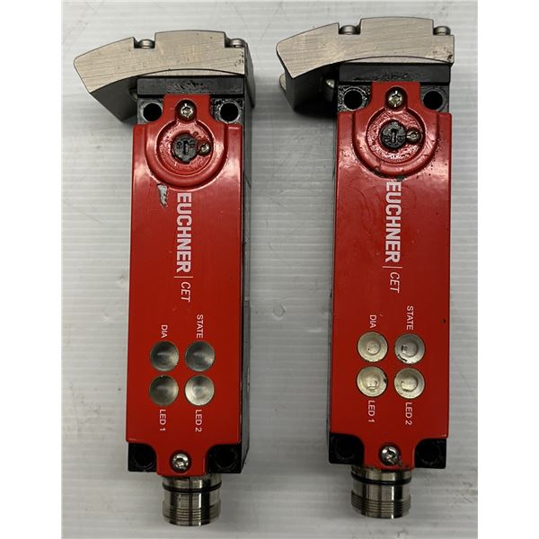 (2) Euchner #CET3-AR-CRA-AH-50X-SH-110103 Safety Switches