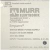 Image 4 : Murr Elektronik #85693 Switch Mode Power Supply