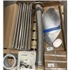 Image 2 : Lot of Misc. Rods, Flex Pipe, Slotted Plate Items Plus More+++