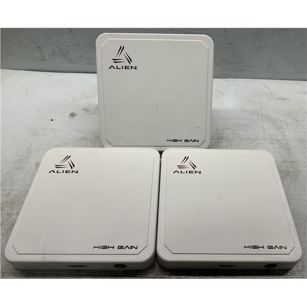 (3) Alien #ALR-8698 / 866-868 MHz Circular Antennas