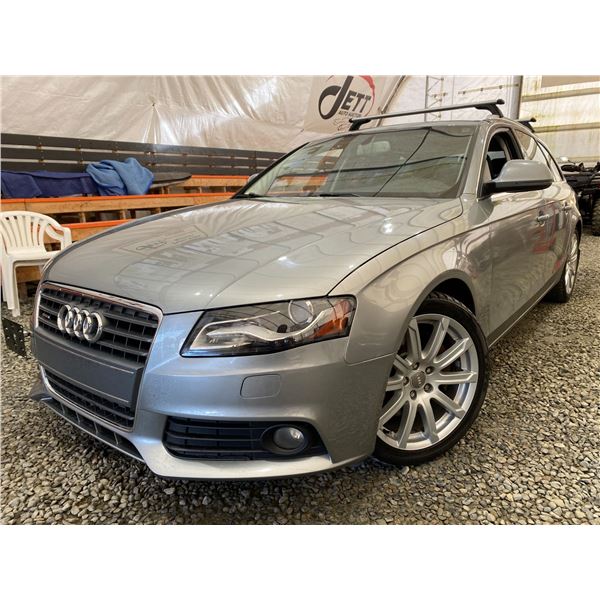 PARKSVILLE - 2009 AUDI A4 SILVER 274203 KMS - D157156