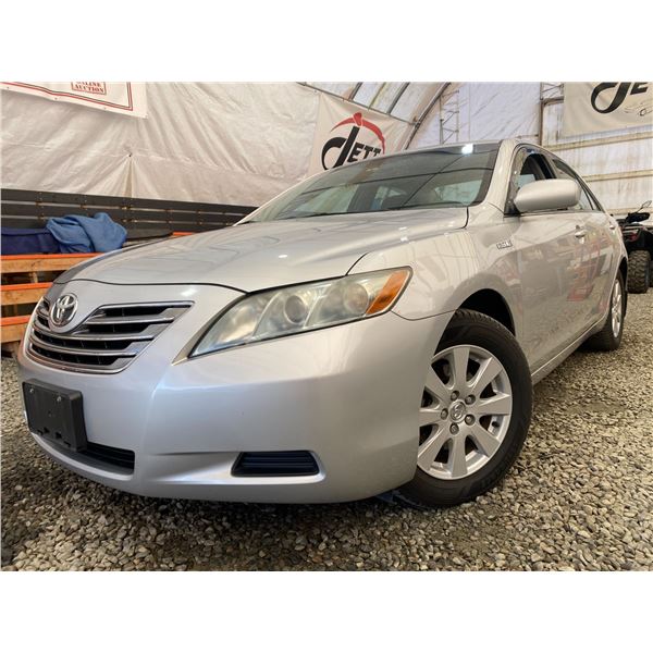 PARKSVILLE - 2007 TOYOTA CAMRY SILVER  221490 KMS - D030384