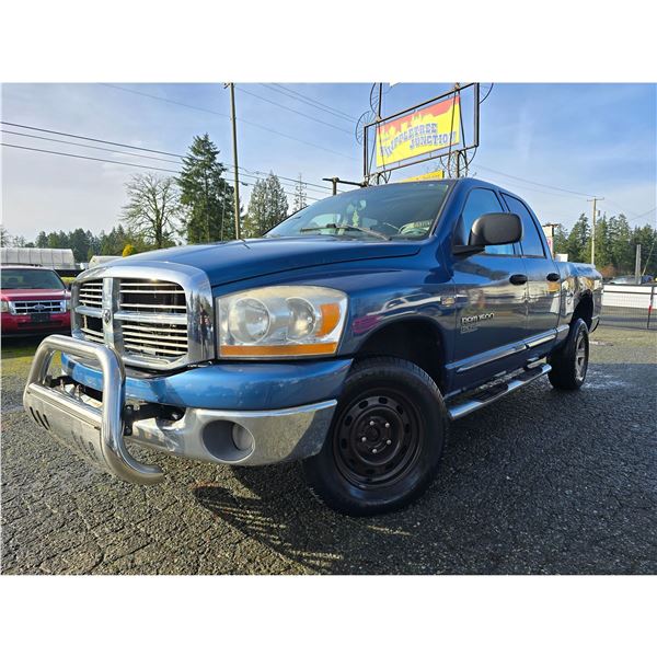 DUNCAN - 2006 DODGE RAM 1500 BLUE 259985 KMS - D593538