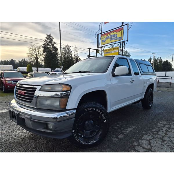 DUNCAN - 2010 GMC CANYON WHITE  277663 KMS - D125200