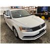 Image 9 : PARKSVILLE - 2015 VOLKSWAGEN JETTA WHITE 214840 KMS - J270040