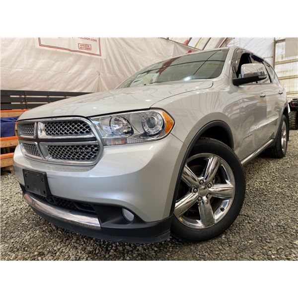 PARKSVILLE - 2011 DODGE DURANGO SILVER 182681 KMS - D712310