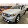 Image 3 : PARKSVILLE - 2011 DODGE DURANGO SILVER 182681 KMS - D712310