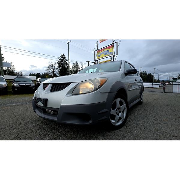 DUNCAN - 2004 PONTIAC VIBE GREY  299999 KMS - D461122