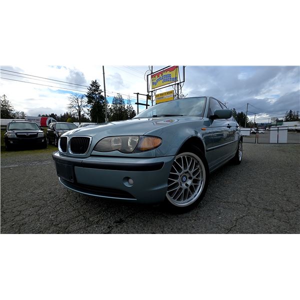 DUNCAN - 2004 BMW 320 I BLUE 161443 KMS - DL22738