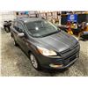 Image 10 : PARKSVILLE - 2016 FORD ESCAPE GREY 172234 KMS - DB76610