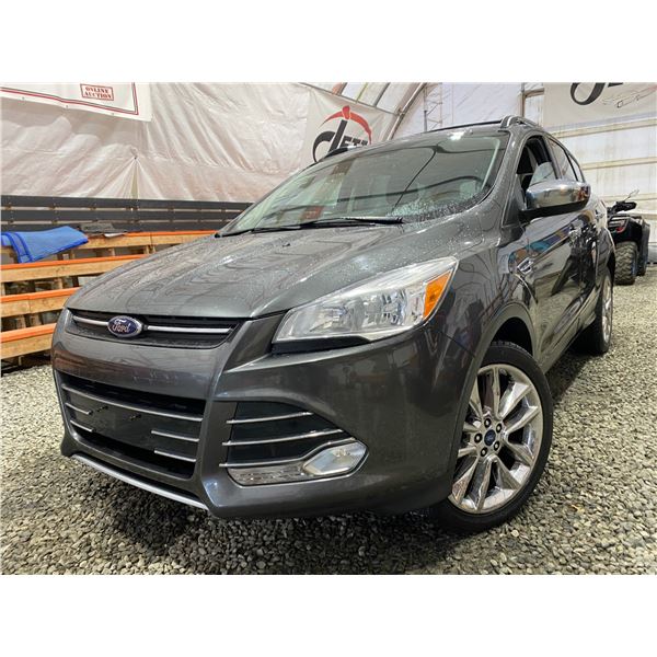 PARKSVILLE - 2016 FORD ESCAPE GREY 172234 KMS - DB76610