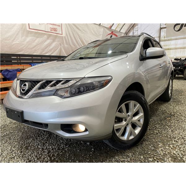 PARKSVILLE - 2013 NISSAN MURANO SILVER 146231 KMS - D309407