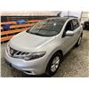 Image 4 : PARKSVILLE - 2013 NISSAN MURANO SILVER 146231 KMS - D309407