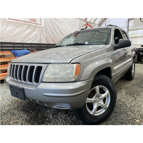 PARKSVILLE - 2000 JEEP GRAND CHEROKEE GREY 236619 KMS - D352050