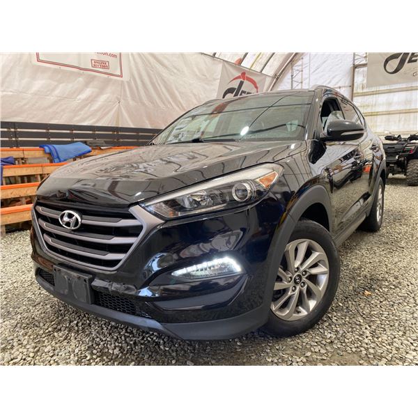 PARKSVILLE - 2016 HYUNDAI TUCSON BLACK 150583 KMS - D081016