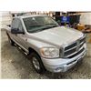 Image 10 : PARKSVILLE - 2007 DODGE RAM SILVER 274210 KMS - D105528