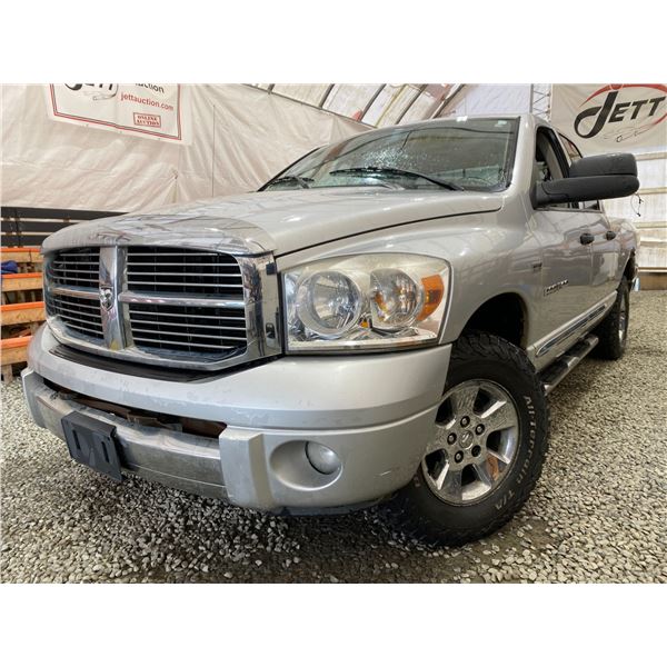 PARKSVILLE - 2007 DODGE RAM SILVER 274210 KMS - D105528